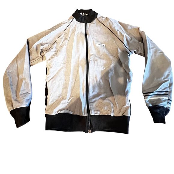 Hind Gray & Black Gore-Tex Medium cycling Jacket vintage - Picture 1 of 8